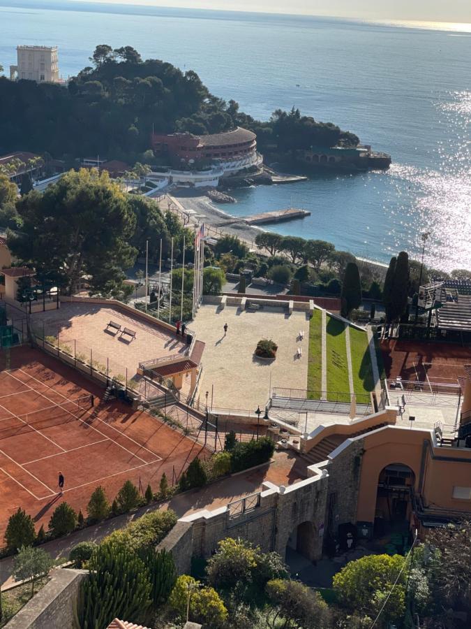 Fabulous !!Apartment A Front Of Legendary Monte Carlo Beach And Tennis Club ! Рокбрюн-Кап-Мартен Екстер'єр фото